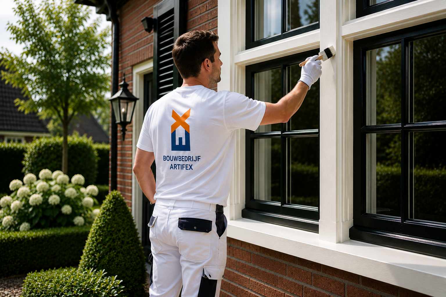 Professioneel houten kozijnen laten schilderen in Apeldoorn.